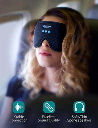 Sleeping Headphones Eye Mask for Sleeping 3D Contoured Cup Blindfold Concave Molded Night Sleep Mask dropshipping suppliers