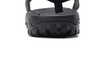 Summer Outside PU Leather Mens Flip Flops Slippers Outdoor Beach Shoes Flip Flop Plus Big Size 49 50 51 52 Hot Sale Dropshipping