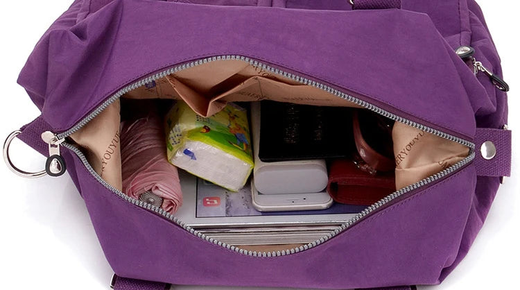 New Arrival Sale Women Shoulder Bag Ladies Handbags Female Travel Messenger Bag Waterproof Nylon Bags Large Pocket Bolsas