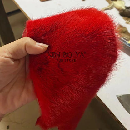 Winter Fur Slippers Women 2024 Flat Real Fur Mink Slippers Warm Soft Indoor Women Fur Slippers Luxury Designer Female Shoes