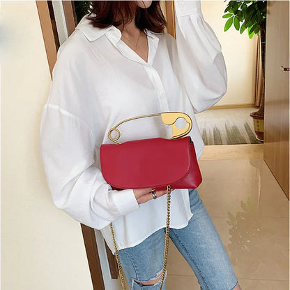 PU Leather Handbag Women Designer Chains flap Shoulder Bag 2020 Fashion Party Clutch Bags Purse Mini Crossbody Tote Female bolsa