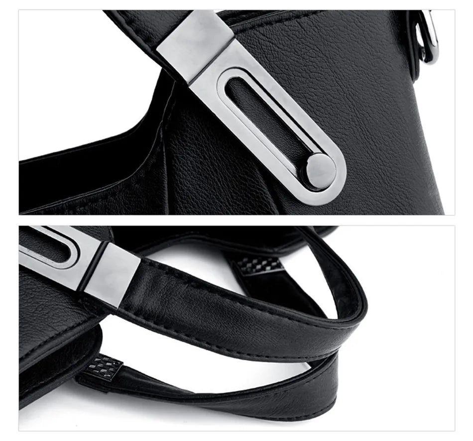 Brand Luxury Handbags Women Bags Designer PU Leather Handbag Leisure Crossbody Bags for Women 2021 New Lady Shoulder Bag Tote
