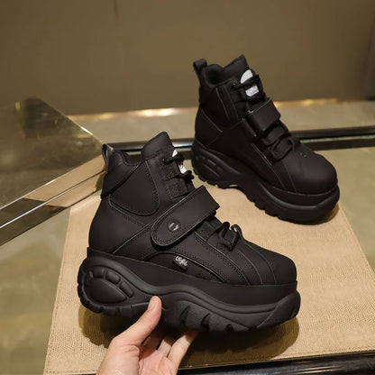 Top Quality Genuine Leather Shoes Platform London Women Casual Sneakers Imitacion Brand Luxury Dad Shoes ST487 ST488