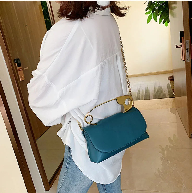 PU Leather Handbag Women Designer Chains flap Shoulder Bag 2020 Fashion Party Clutch Bags Purse Mini Crossbody Tote Female bolsa