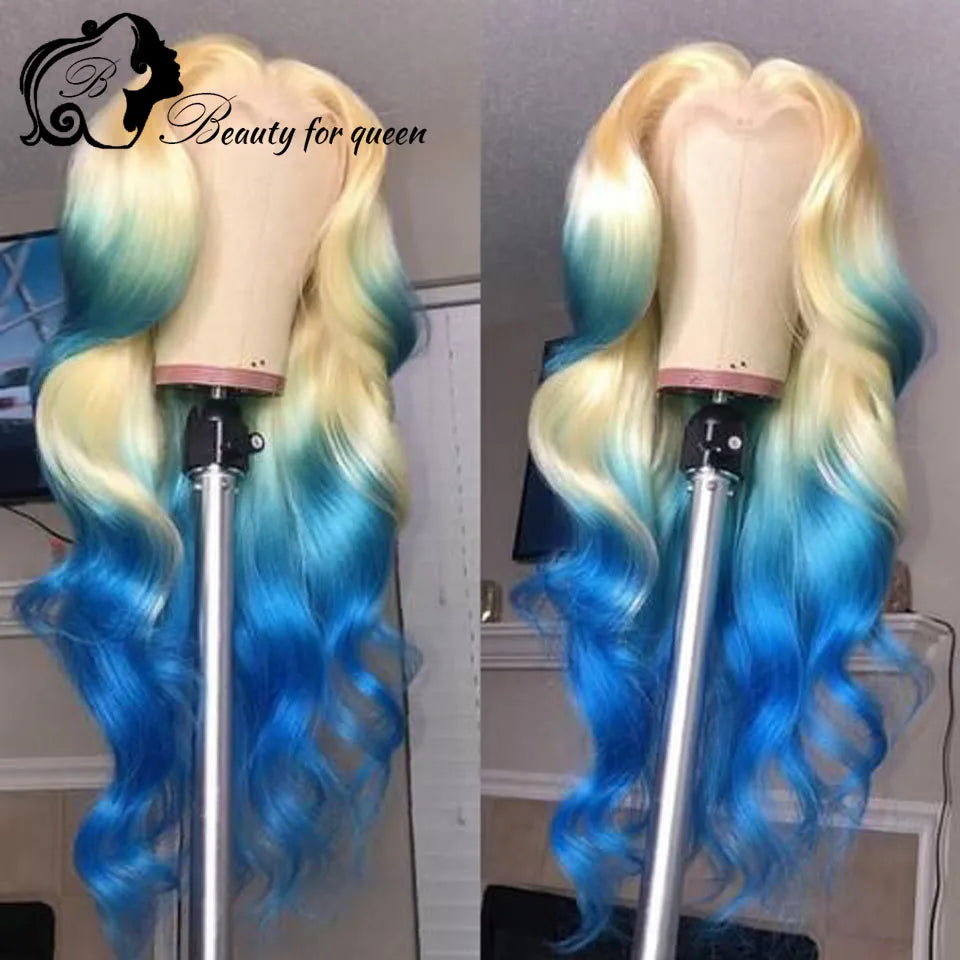 HD Transparent Lace Frontal Wig Brazilian Hair Pre Plucked Wigs With BabyHair Remy Lace Front Wig 180% Wigs For Women Human Hair