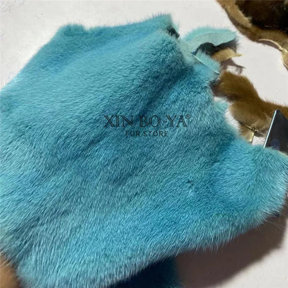 Winter Fur Slippers Women 2024 Flat Real Fur Mink Slippers Warm Soft Indoor Women Fur Slippers Luxury Designer Female Shoes