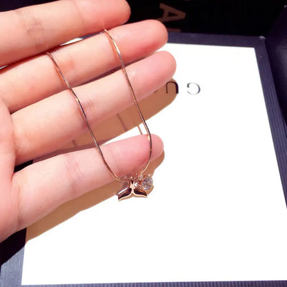 Korean Fashion Exquisite Luxury Lady Bracelets Buckle AAA Top Quality Bangles Shine Women Trend Charm Jewelry Romantic Pendant