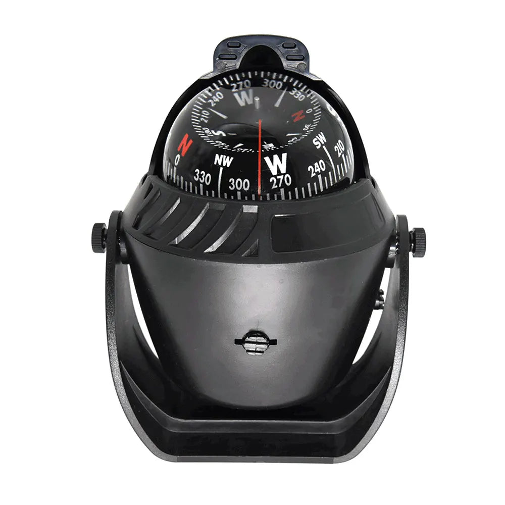 Waterproof Nautical Compass Sea Pivoting Marine Boat Compass With Electronic LED Night Light For Marine Navigation Positioning