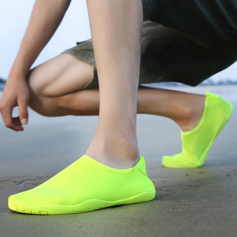 Unisex Shoes Swimming Water Yog Women Men Barefoot Outdoor Beach Sandals Upstream Aqua Shoes Nonslip River Sea Diving Sneakers