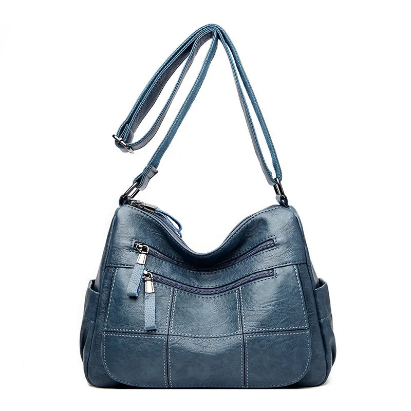 High Quality Leather Luxury Handbags Ladies Bag Designer Shoulder Crossbody Bags For Women 2024 New Bolsa Feminina Sac A Main