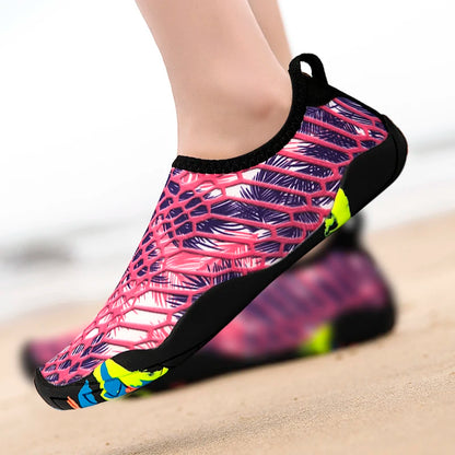 Unisex Shoes Swimming Water Yog Women Men Barefoot Outdoor Beach Sandals Upstream Aqua Shoes Nonslip River Sea Diving Sneakers