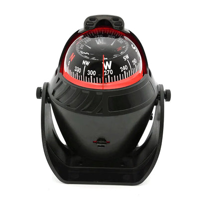 Waterproof Nautical Compass Sea Pivoting Marine Boat Compass With Electronic LED Night Light For Marine Navigation Positioning