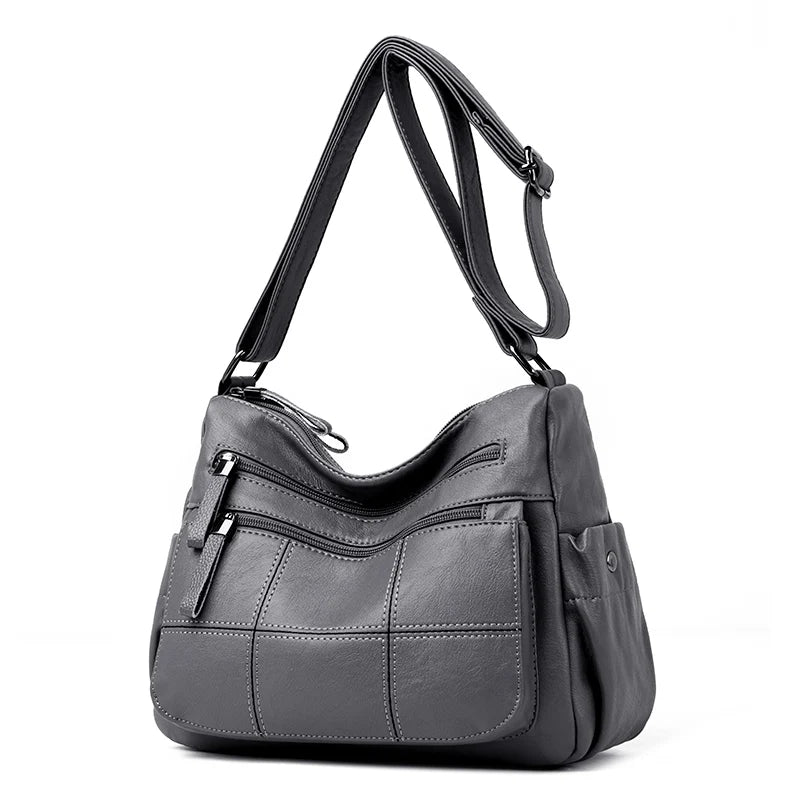 High Quality Leather Luxury Handbags Ladies Bag Designer Shoulder Crossbody Bags For Women 2024 New Bolsa Feminina Sac A Main