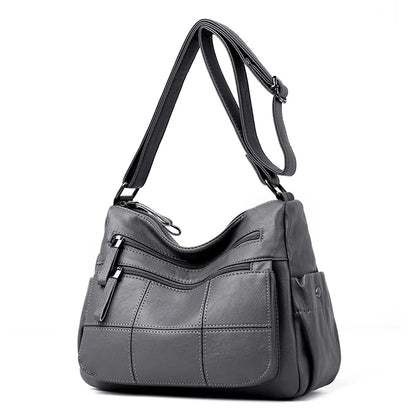 High Quality Leather Luxury Handbags Ladies Bag Designer Shoulder Crossbody Bags For Women 2024 New Bolsa Feminina Sac A Main