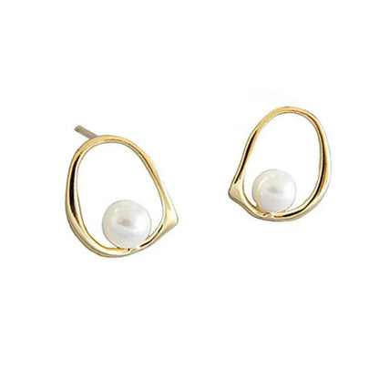 925 Sterling Silver Vintage Earrings For Women Trendy Simple Big Web Earring Jewelry Prevent Allergy Party Accessories
