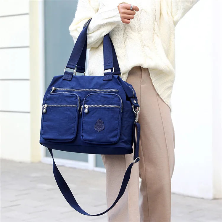 New Arrival Sale Women Shoulder Bag Ladies Handbags Female Travel Messenger Bag Waterproof Nylon Bags Large Pocket Bolsas