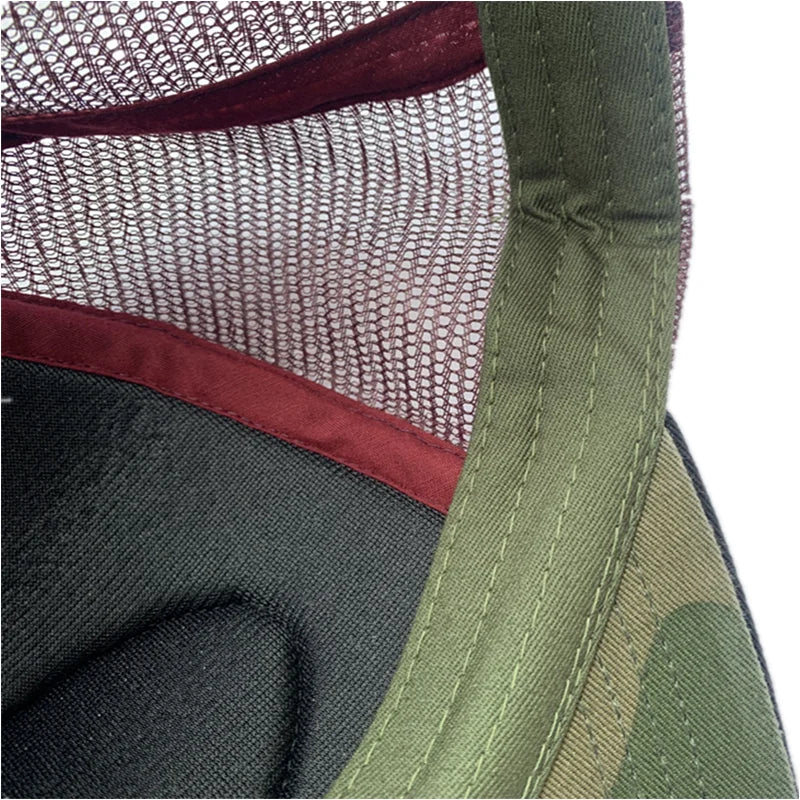 Connectyle Men's Women Vintage Fashion Adjustable Mesh Trucker Hat Outdoor Sport Summer Breathble Sun UV Protection Baseball Cap