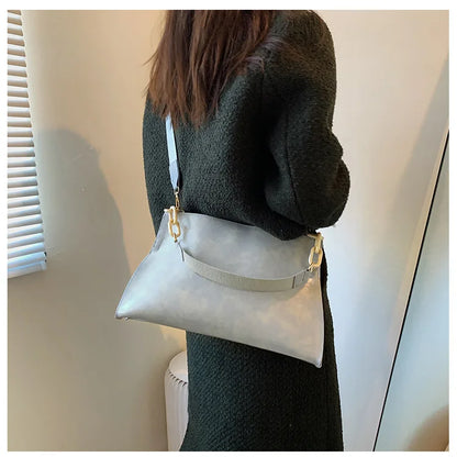 2026 New Design Handbags Women Shoulder Bag Soft Synthetic Leather Crossbody Large Capacity Fashion Female Underarm Bags