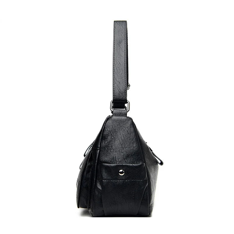 High Quality Leather Luxury Handbags Ladies Bag Designer Shoulder Crossbody Bags For Women 2024 New Bolsa Feminina Sac A Main