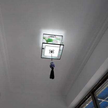 Classical Simple Chinese Style Ceiling Lights Round Square Led Ceiling Light Fixtures Morden Home Decor for Living Room Lights