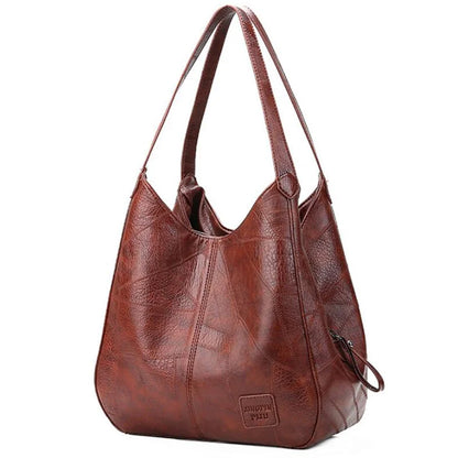 Yogodlns Vintage Women Hand Bag Designers Luxury Handbags Women Shoulder Tote Female Top-handle Bags Fashion Brand