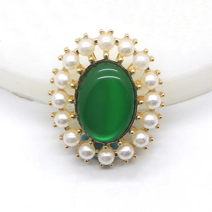 Exquisite 10pcs/set alloy metal pearl DIY jewelry accessories rhinestone crystal wedding invitation clothing artwork