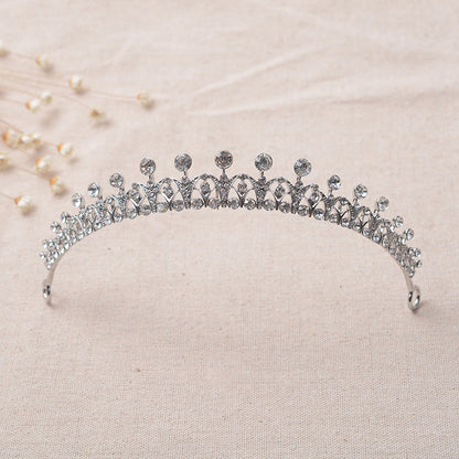 Bridal Diamond Crown Tiara Wedding Dress Wedding Dress Headband Rhinestone Jewelry Accessories
