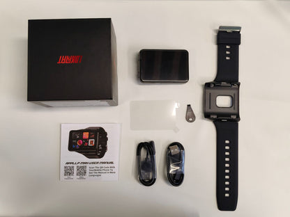 LOKMAT APPLLP MAX-NEW 4G LTE Smartwatch 2.8" Touch Screen WiFi Dual Camera Video Call Heart Rate Monitor Smart Watch for Android