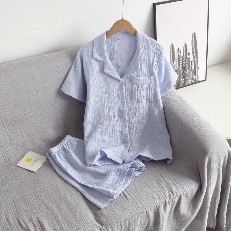 Short Sleeved Shorts Pijama Suit for Women Casual Wear Fashion Style 2 Pcs Pajama Set Summer Thin Women's Sleepwear Clothes