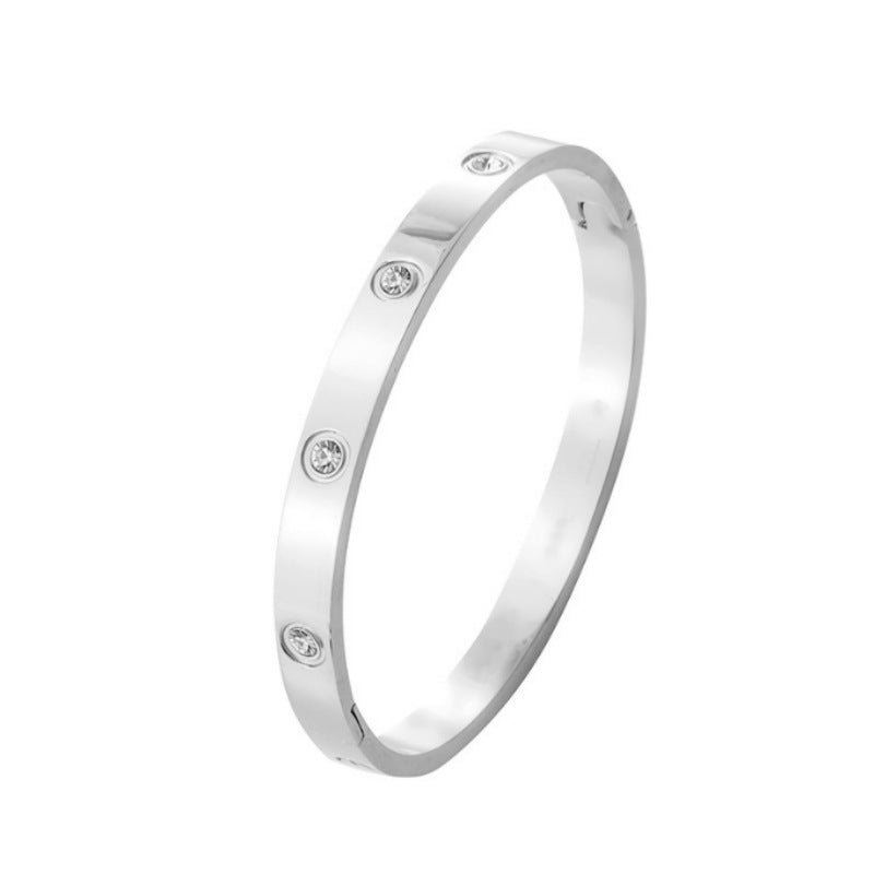 Cross-Border European and American Popular Card Bracelets for Women, Simple Fashion Jewelry Accessories, Novice Jewelry Wholesale
