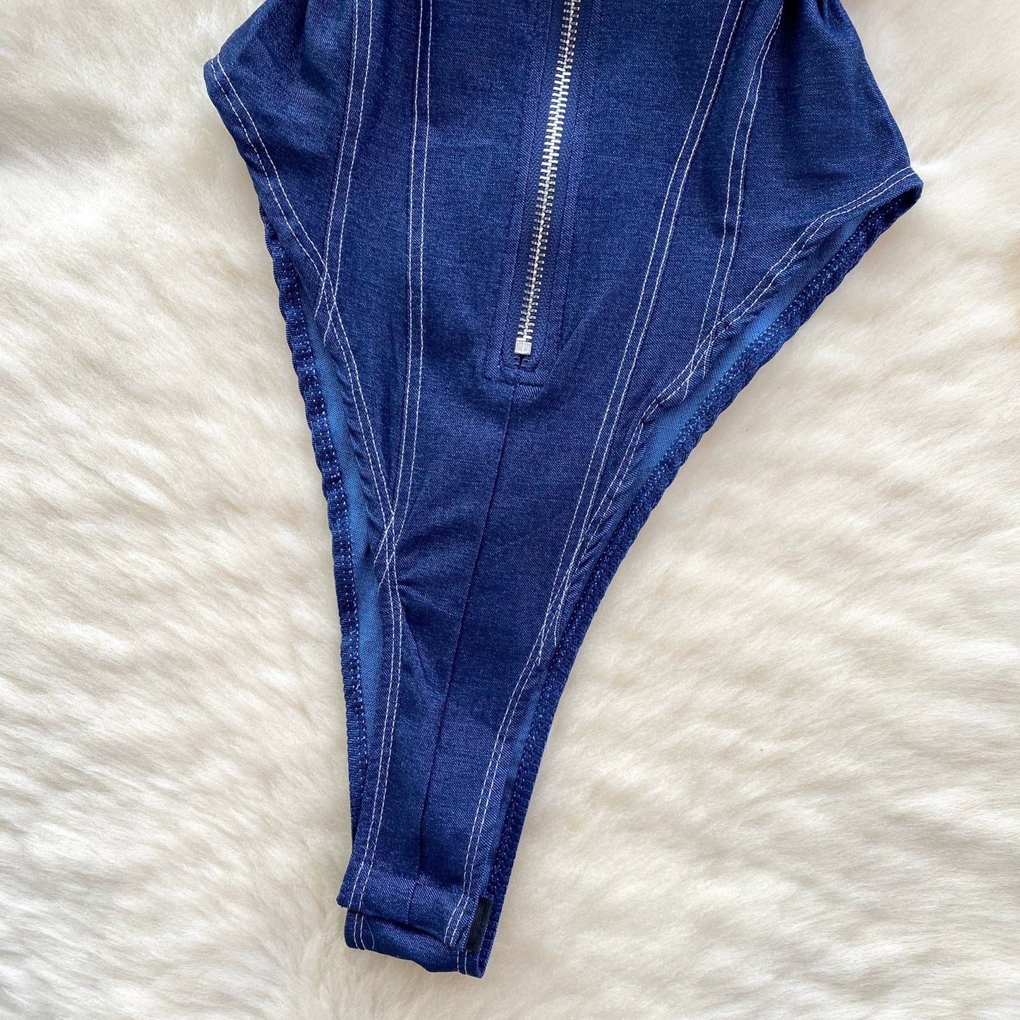 CHILLGIO Women Denim Overalls Fashion Slim Bodysuits One Piece Combination Onesie Zipper Strappy Rompers Summer Sexy Catsuits