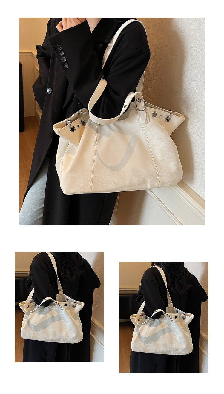 Vintage Big Bags For Women Handbags Top-handle Handbag Fashion Satchel Dumpling Pack Tote Shoulder Bag Hobos Large Purse Bolsa