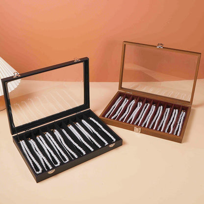 Dustproof Large Capacity Necklace Storage Box Snake Bone Chain Jewelry Box Bracelet Bracelet Jewelry Jewelry Display Box Necklace Box