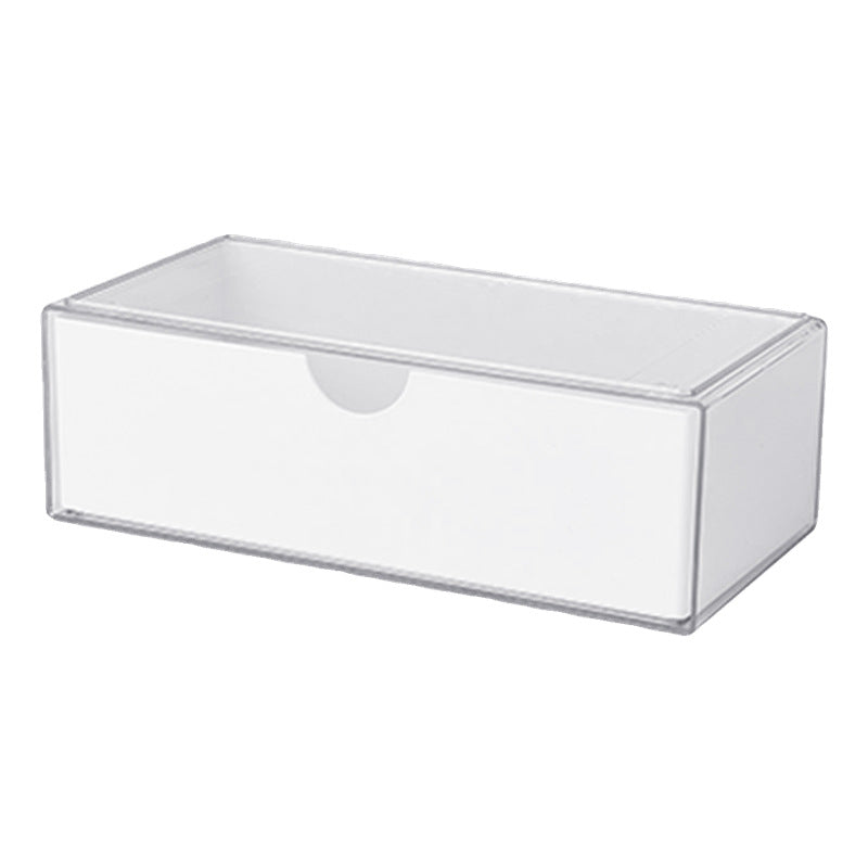 Mirror Cabinet Storage Box Desktop Cosmetics Lipstick Storage Rack Bathroom Bathroom Desktop Dressing Table Organization Box