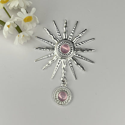 Pearl Sunflower DIY Jewelry Virgin Halo Baroque Lolita Dark Gothic Cos Headdress Style Accessories