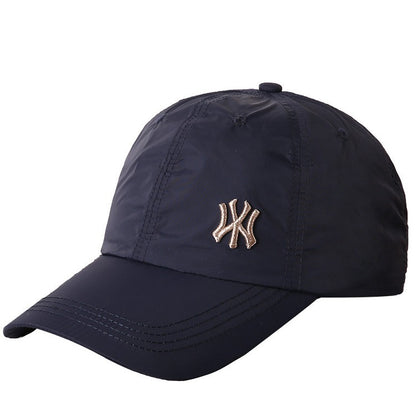 Quick-Drying Sun Protection Hat, Unisex Breathable Peaked Cap, Fashionable and Versatile Baseball Cap Wholesale Custom Logo