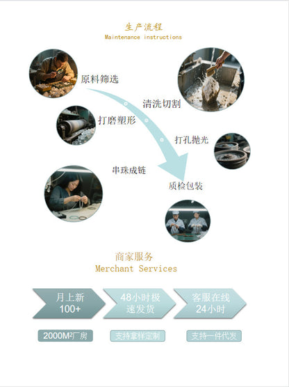Zhuhang Jewelry Cross-Border New Natural Stone Irregular Bracelet Adjustable Braided Rope Bracelet