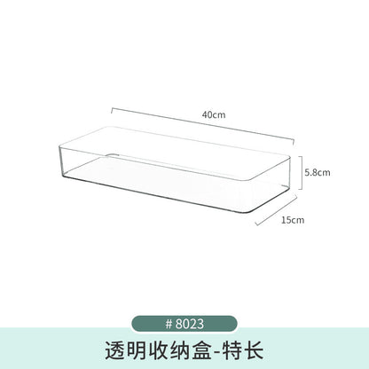 Mirror Cabinet Storage Box Desktop Cosmetics Lipstick Storage Rack Bathroom Bathroom Desktop Dressing Table Organization Box