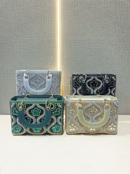 New Cross-border Light Luxury Celebrity Handbag Small Handbag Shoulder Crossbody Evening Bag High-quality Large-capacity Women's Bag