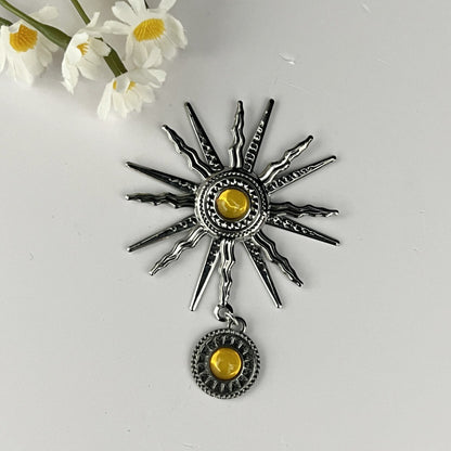 Pearl Sunflower DIY Jewelry Virgin Halo Baroque Lolita Dark Gothic Cos Headdress Style Accessories