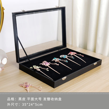 Ear Clip Ear Wire Jewelry Box Large Capacity Ring Necklace Bracelet Display Stand Ear Ring Ear Stud Earrings Storage Box