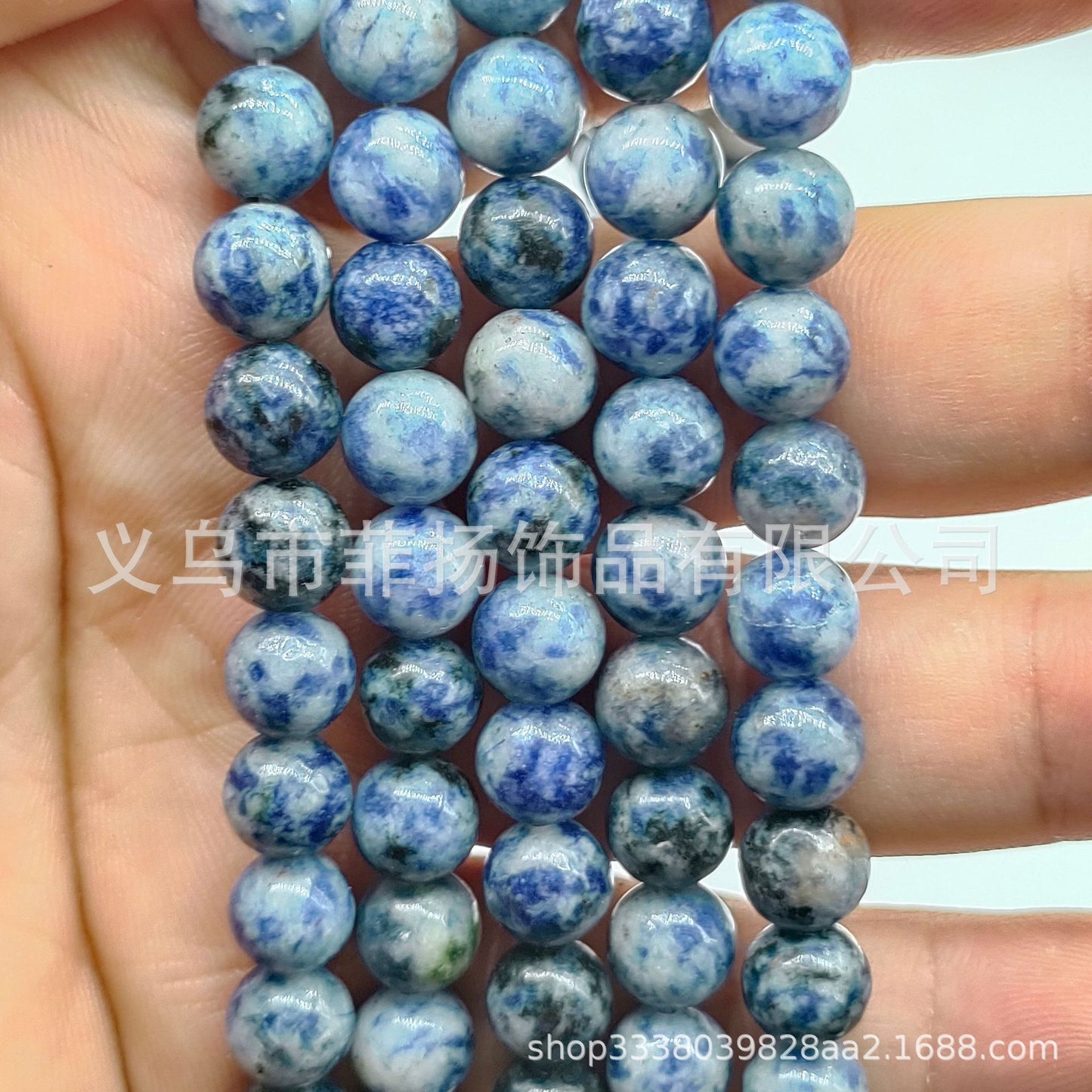 Feiyang Jewelry Miscellaneous Stone Round Beads Loose Beads diy Jewelry Accessories Beads Personalized Miscellaneous Stone Semi-finished Products Ready for Wholesale