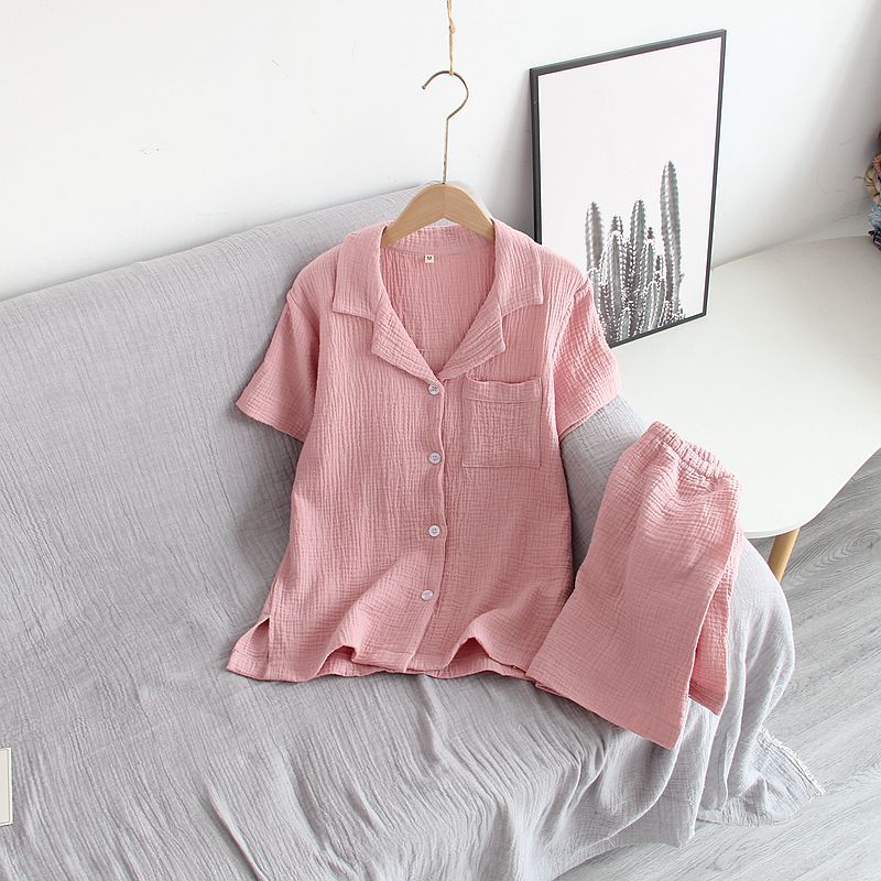 Short Sleeved Shorts Pijama Suit for Women Casual Wear Fashion Style 2 Pcs Pajama Set Summer Thin Women's Sleepwear Clothes