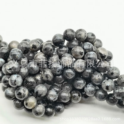 Feiyang Jewelry Miscellaneous Stone Round Beads Loose Beads diy Jewelry Accessories Beads Personalized Miscellaneous Stone Semi-finished Products Ready for Wholesale