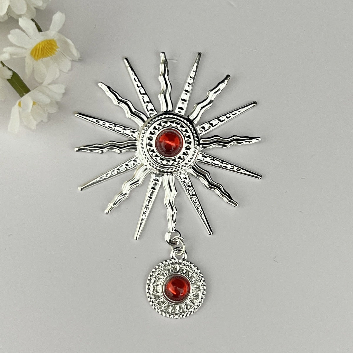 Pearl Sunflower DIY Jewelry Virgin Halo Baroque Lolita Dark Gothic Cos Headdress Style Accessories