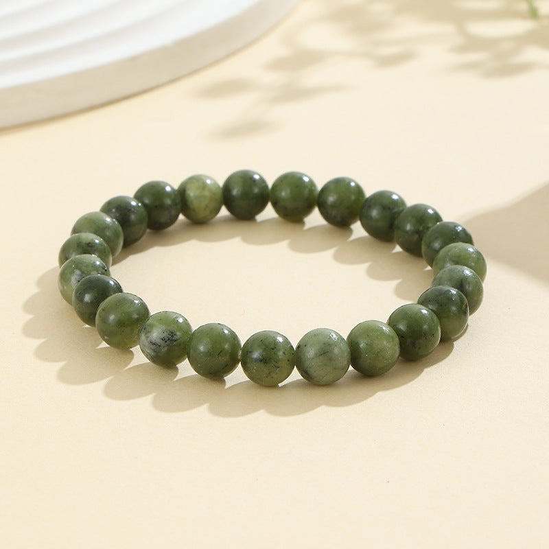 European and American Cross-Border Hot-Selling Popular Jewelry 8mm Natural Stone Bracelet Amethyst Tiger Eye Stone Agate Bracelet Jewelry