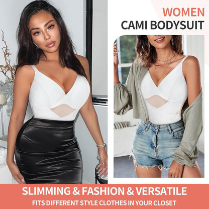 Hot Selling Body Shaping One-Body Shaping One-Body Shaping Sling V-Neck Cup Mesh Waist Plastic Breathable Sports Body Shaping One-Body Shaping One-Body Shaping