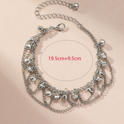 European and American New Cross-border Jewelry Distinctive Bell Beach Style Holiday Foot Chain Women's Fashion Accessories Jewelry Foot