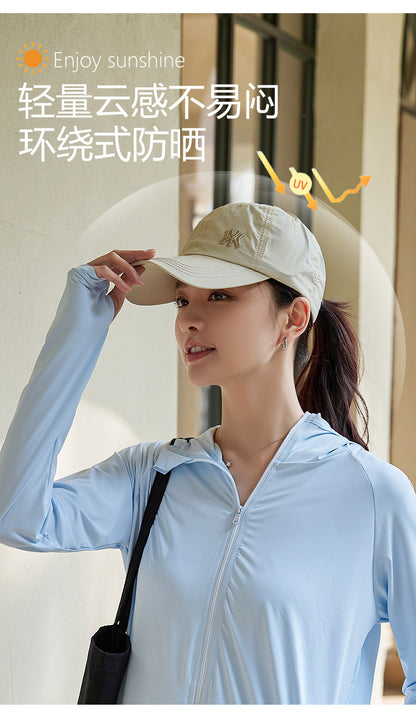 Quick-Drying Sun Protection Hat, Unisex Breathable Peaked Cap, Fashionable and Versatile Baseball Cap Wholesale Custom Logo