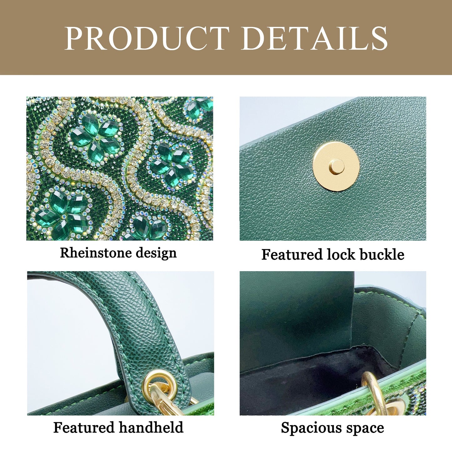 New Cross-border Light Luxury Celebrity Handbag Small Handbag Shoulder Crossbody Evening Bag High-quality Large-capacity Women's Bag